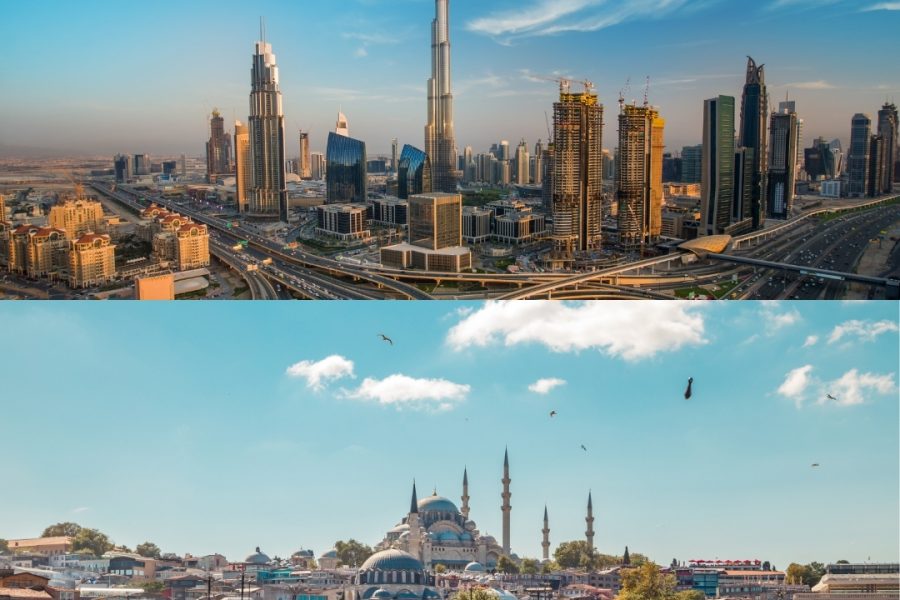 Dubai and Istanbul Combo Tour