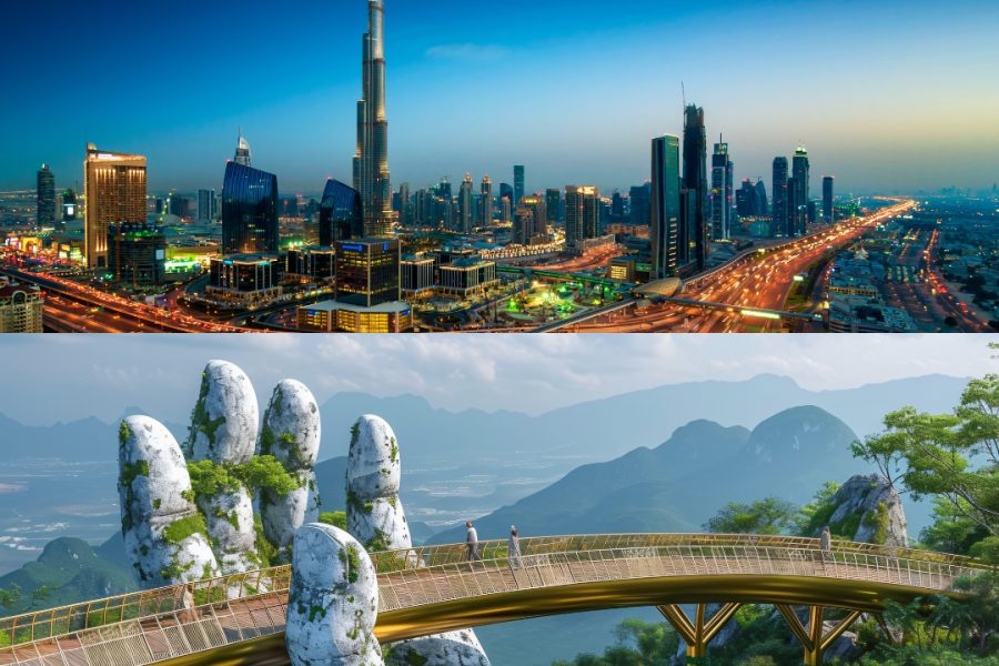 Dubai and Vietnam Combo Tour