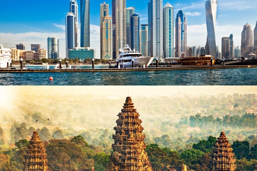 Dubai and Cambodia Combo Tour