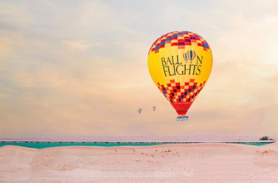 Exotic Morning Balloon Flights Dubai (With Breakfast)